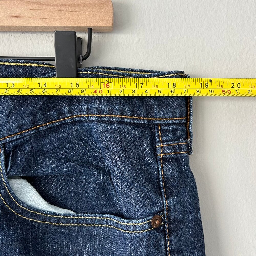 Levi's 541 Athletic Taper Jeans Dark Wash Stretch Denim Size 34/32 Men's - Picture 7 of 9